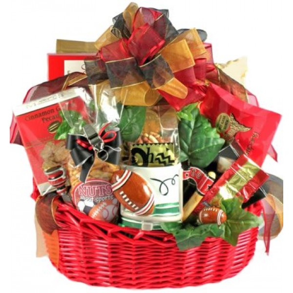 Fathers Day Gift Basket for Football Fans | Size L...